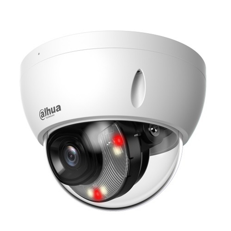 IP kam.kupol. 6MP 1/2.7” CMOS, 2.8mm.112° F1.6, 20-25fps, IR+LED 30m., WDR, IVS, IP67, IK10,MIC