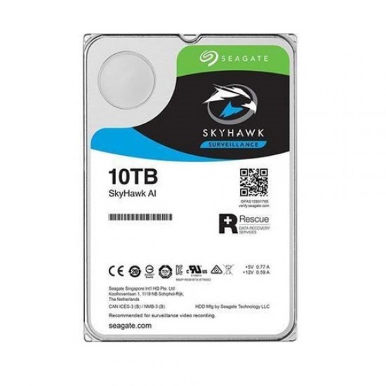 10TB SEAGATE SURVEILLANCE SKYHAWK 3.5“, HDD SATA 10TB SATA 6G 10TB SEAGATE SURVEILLANCE SKYHAWK 3.5“, HDD SATA 10TB SATA 6G
