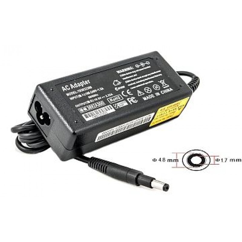 Nešiojamo kompiuterio įkroviklis HP 65W: 19.5V, 3.33A