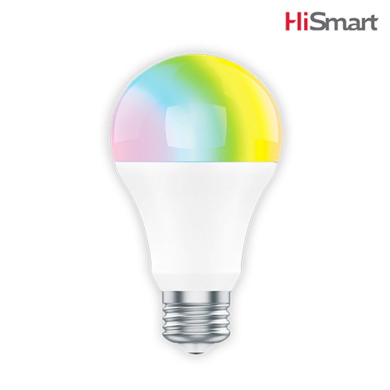 HiSmart išmanioji LED lemputė su bevieliu ryšiu A60, 6W, E27, 2700K HiSmart išmanioji LED lemputė su bevieliu ryšiu A60, 6W, E27, 2700K