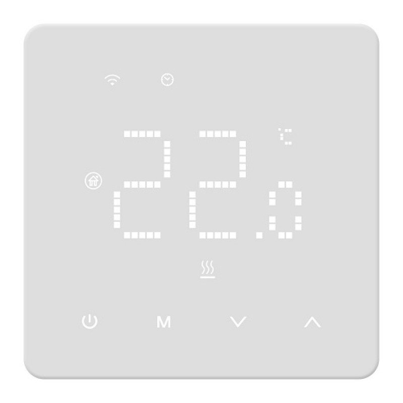 TUYA Programuojamas termostatas, Wi-Fi, 3A, 230VAC TUYA Programuojamas termostatas, Wi-Fi, 3A, 230VAC