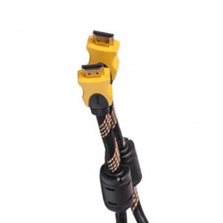 Kabelis HDMI - HDMI, 5m, 1.3 ver., Nylon