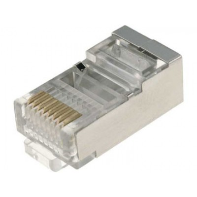 RJ45 jungtis ekranuota 100 vnt