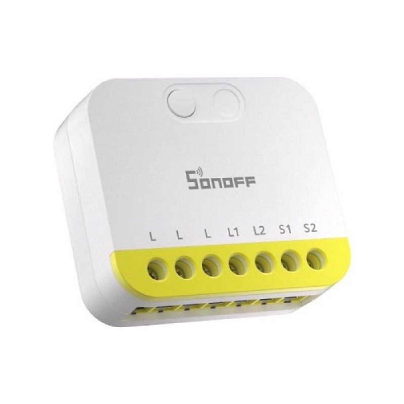 SONOFF MINI-ZB2GS-L išmanusis jungiklis, 2 kanalų, Zigbee