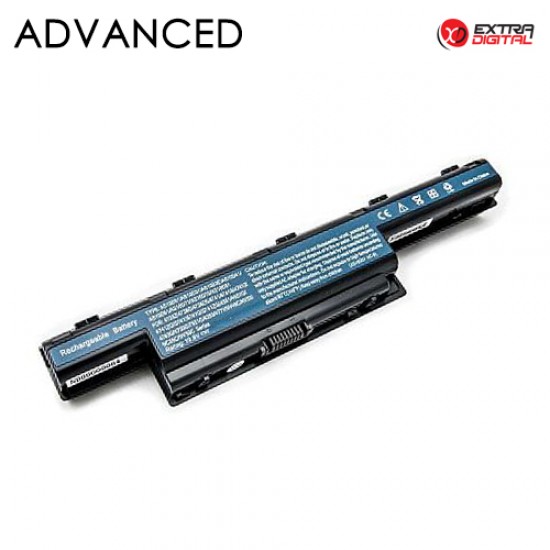 Nešiojamo kompiuterio baterija ACER AS10D31, 5200mAh, Extra Digital Advanced Nešiojamo kompiuterio baterija ACER AS10D31, 5200mAh, Extra Digital Advanced