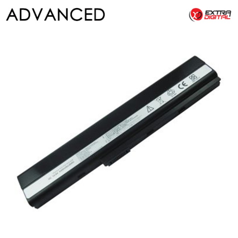 Nešiojamo kompiuterio baterija ASUS A32-K52, 5200mAh, Extra Digital Advanced Nešiojamo kompiuterio baterija ASUS A32-K52, 5200mAh, Extra Digital Advanced