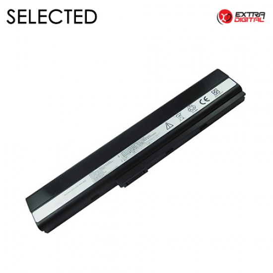 Nešiojamo kompiuterio baterija ASUS A32-K52, 4400mAh, Extra Digital Selected Nešiojamo kompiuterio baterija ASUS A32-K52, 4400mAh, Extra Digital Selected