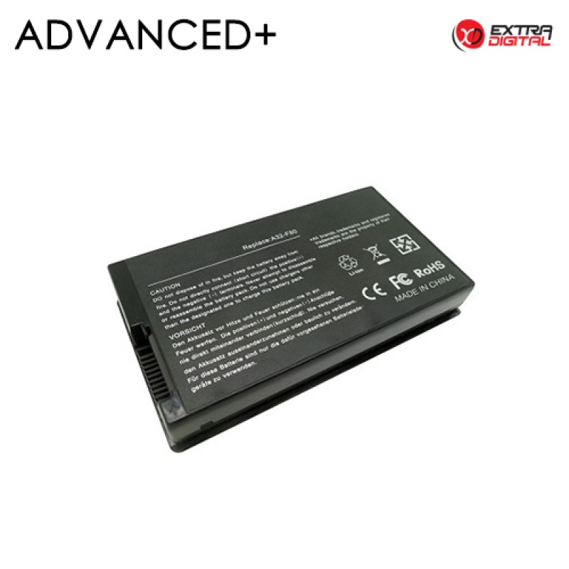 Nešiojamo kompiuterio baterija ASUS A32-F80, 4400mAh, Extra Digital Selected Nešiojamo kompiuterio baterija ASUS A32-F80, 4400mAh, Extra Digital Selected