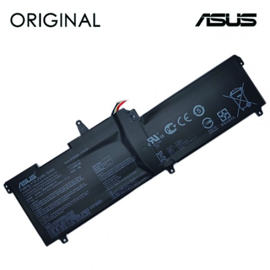 Nešiojamo kompiuterio baterija ASUS C41N1541, 5000mAh, Original Nešiojamo kompiuterio baterija ASUS C41N1541, 5000mAh, Original