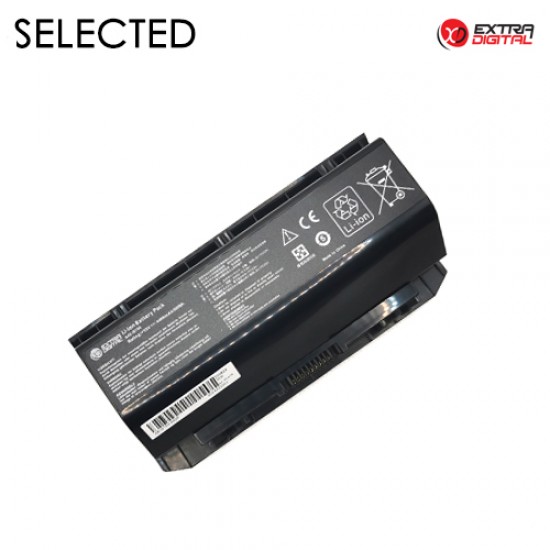 Nešiojamo kompiuterio baterija ASUS A42-G750, 4400mAh, Extra Digital Selected Nešiojamo kompiuterio baterija ASUS A42-G750, 4400mAh, Extra Digital Selected