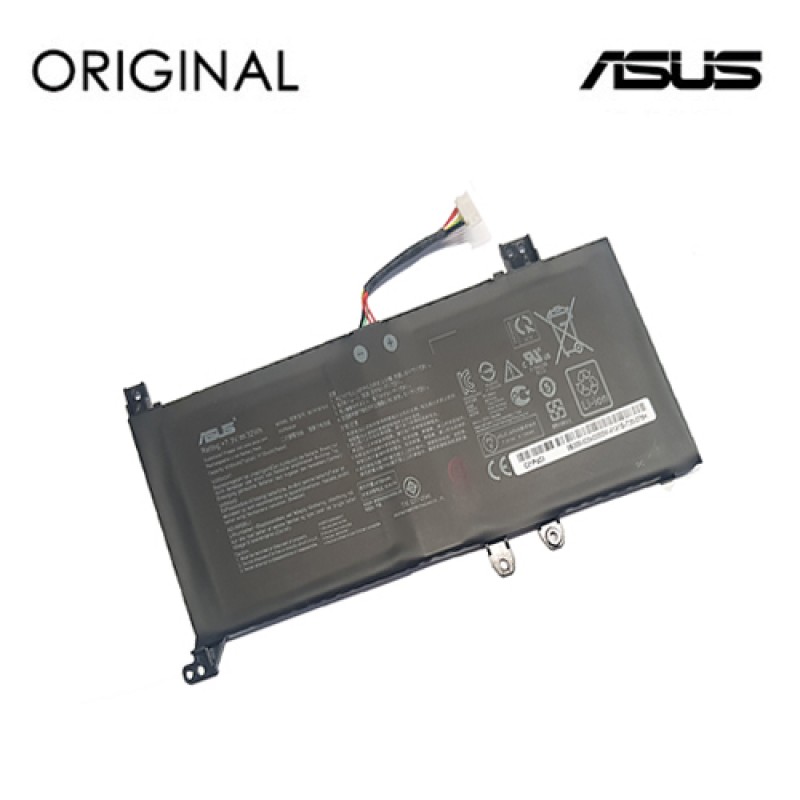 Nešiojamo kompiuterio baterija ASUS C21N1818, 4385mAh, Original Nešiojamo kompiuterio baterija ASUS C21N1818, 4385mAh, Original
