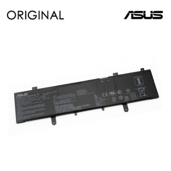 Nešiojamo kompiuterio baterija ASUS B31N1632, 3653mAh, Original Nešiojamo kompiuterio baterija ASUS B31N1632, 3653mAh, Original