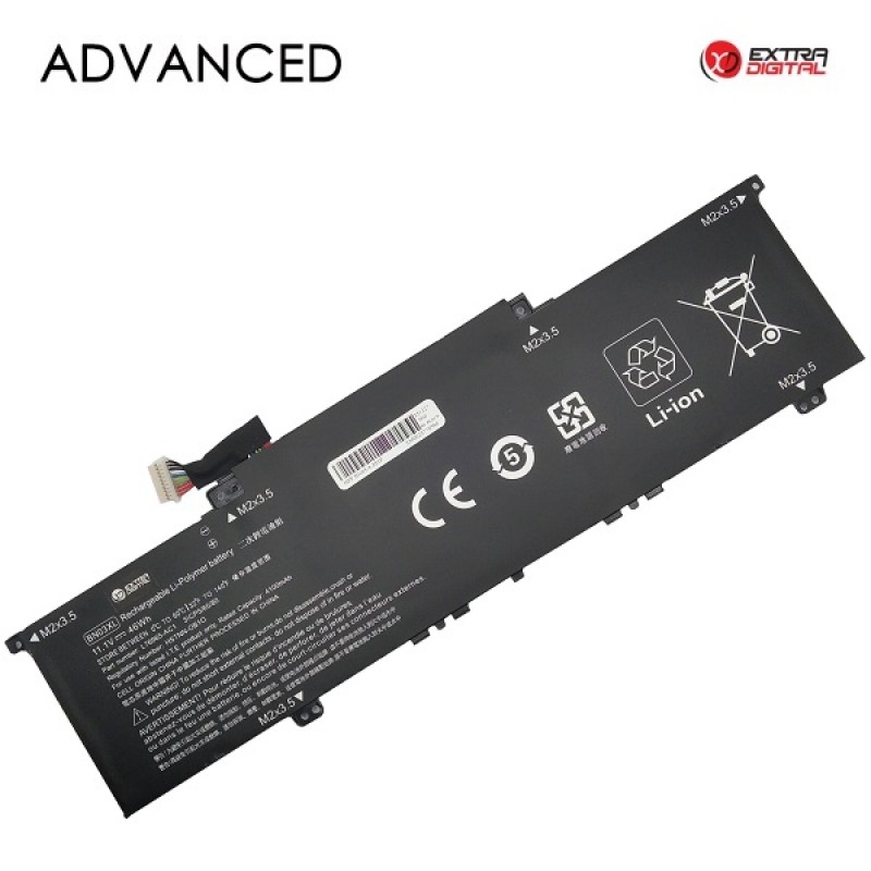 Nešiojamo kompiuterio baterija HP BN03XL, 4100mAh, Extra Digital Advanced Nešiojamo kompiuterio baterija HP BN03XL, 4100mAh, Extra Digital Advanced
