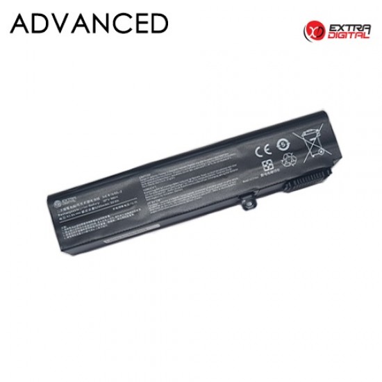 Nešiojamo kompiuterio baterija MSI BTY-M6H, 5200mAh, Extra Digital Advanced Nešiojamo kompiuterio baterija MSI BTY-M6H, 5200mAh, Extra Digital Advanced
