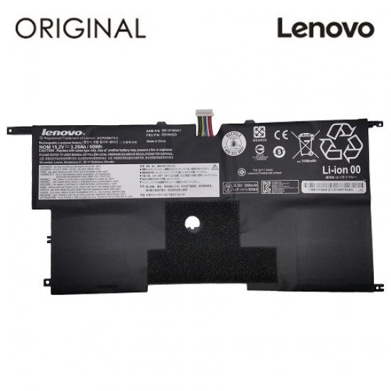 Nešiojamo kompiuterio baterija LENOVO 00HW003, 3180mAh, Original Nešiojamo kompiuterio baterija LENOVO 00HW003, 3180mAh, Original