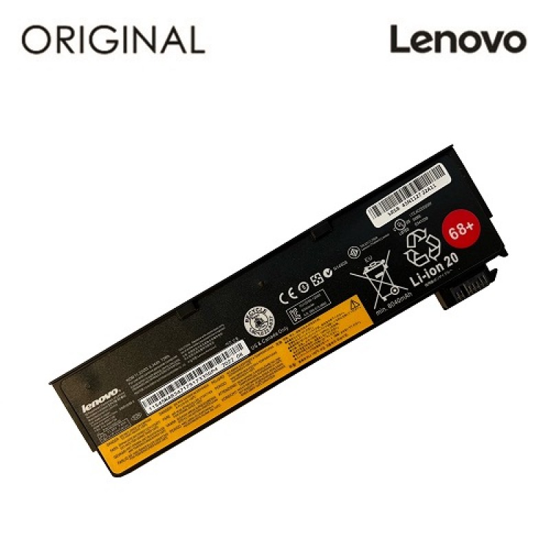 Nešiojamo kompiuterio baterija LENOVO 45N1127, 68+, 6040mAh, Original Nešiojamo kompiuterio baterija LENOVO 45N1127, 68+, 6040mAh, Original