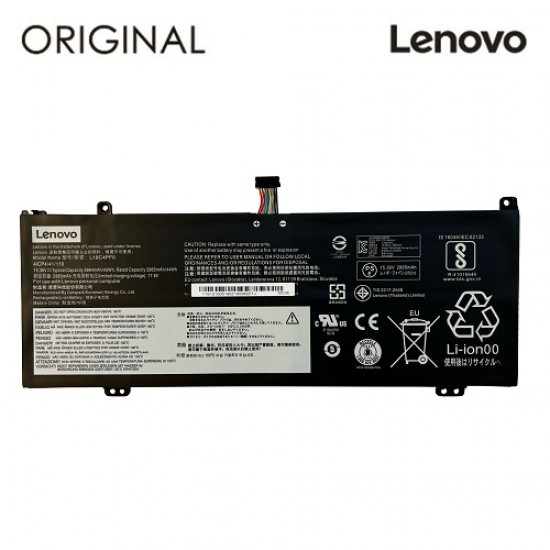 Nešiojamo kompiuterio baterija LENOVO L18M4PF0, 2865mAh, Original Nešiojamo kompiuterio baterija LENOVO L18M4PF0, 2865mAh, Original