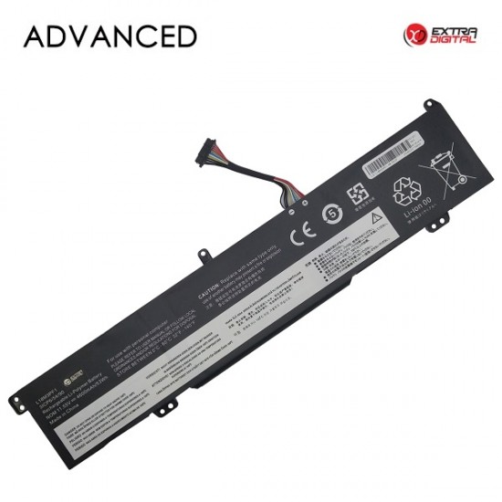 Nešiojamo kompiuterio baterija LENOVO L18M3PF1, 4600mAh, Extra Digital Advanced Nešiojamo kompiuterio baterija LENOVO L18M3PF1, 4600mAh, Extra Digital Advanced