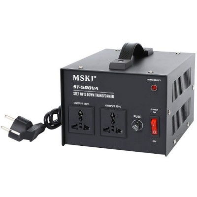 Įtampos transformatorius 110VAC-220VAC/ 220VAC-110VAC, 500VA