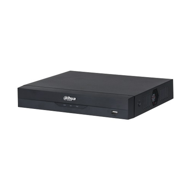 IP įrašymo įrenginys 4 kam., 4K 16MP, 1HDD, 80Mbps, 4PoE įėjimai, H.265/H.264, IVS IP įrašymo įrenginys 4 kam., 4K 16MP, 1HDD, 80Mbps, 4PoE įėjimai, H.265/H.264, IVS