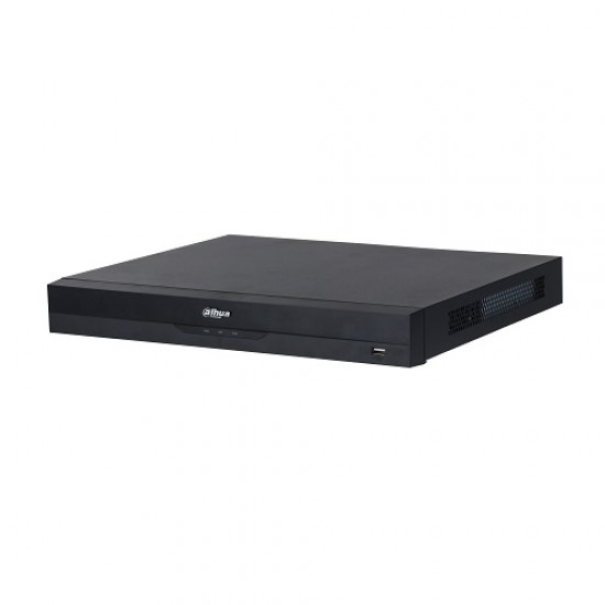 IP įrašymo įrenginys 8kam. 4K 32MP 384Mbps, 2HDD, 8 ePoE sąsajos, AI, H.265+, IVS IP įrašymo įrenginys 8kam. 4K 32MP 384Mbps, 2HDD, 8 ePoE sąsajos, AI, H.265+, IVS