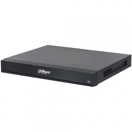 IP įrašymo įrenginys 8kam. 4K 32MP 512Mbps, 2HDD, 8 PoE sąsajos, AI, H.265+, IVS IP įrašymo įrenginys 8kam. 4K 32MP 512Mbps, 2HDD, 8 PoE sąsajos, AI, H.265+, IVS