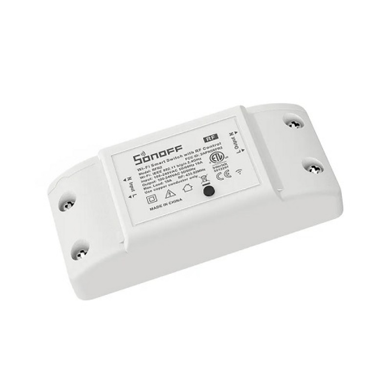 SONOFF išmanusis 1 kanalo jungiklis Wi-Fi, RF 433MHz SONOFF išmanusis 1 kanalo jungiklis Wi-Fi, RF 433MHz