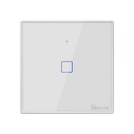 SONOFF TX išmanusis sieninis jungiklis T2EU1C, Wi-Fi, RF SONOFF TX išmanusis sieninis jungiklis T2EU1C, Wi-Fi, RF