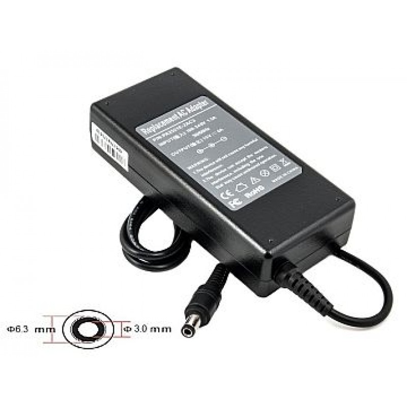 Nešiojamo kompiuterio įkroviklis TOSHIBA 90W: 15V, 6A Nešiojamo kompiuterio įkroviklis TOSHIBA 90W: 15V, 6A