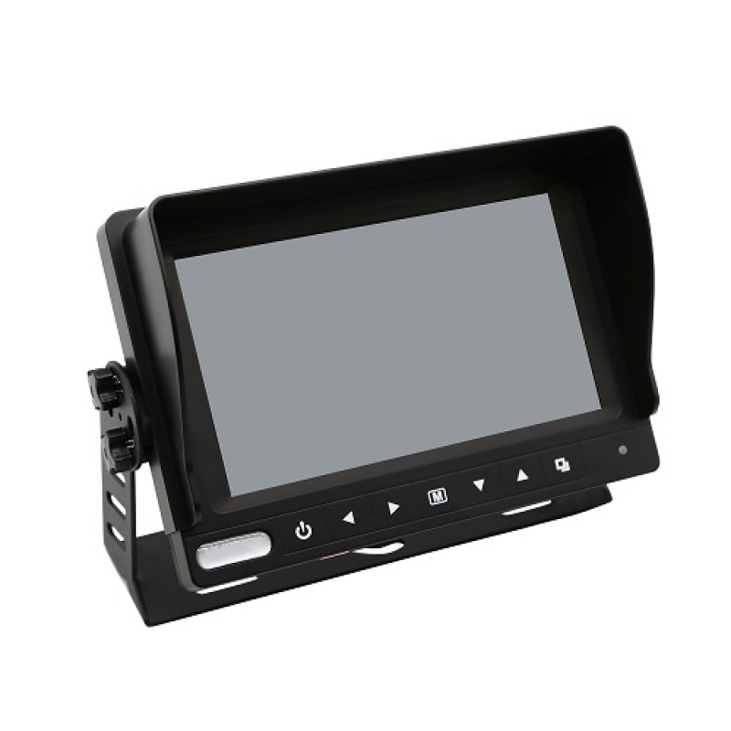 Automobilinis CCTV monitorius 7 colių, vandeniui atsparus IP69k Automobilinis CCTV monitorius 7 colių, vandeniui atsparus IP69k