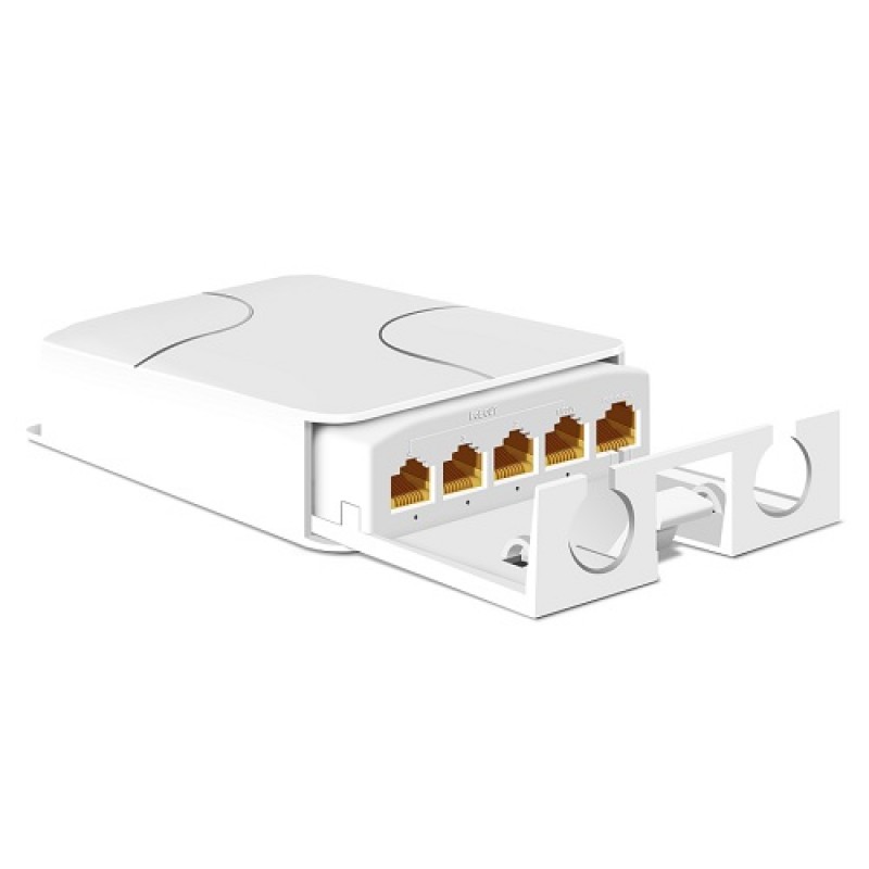 PoE šakotuvas 4x Gigabit PoE+1x Gigabit PoE UPLINK, 90W