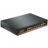 PoE šakotuvas 8x Gigabit PoE+2x Gigabit UPLINK+2x SFP, 120W