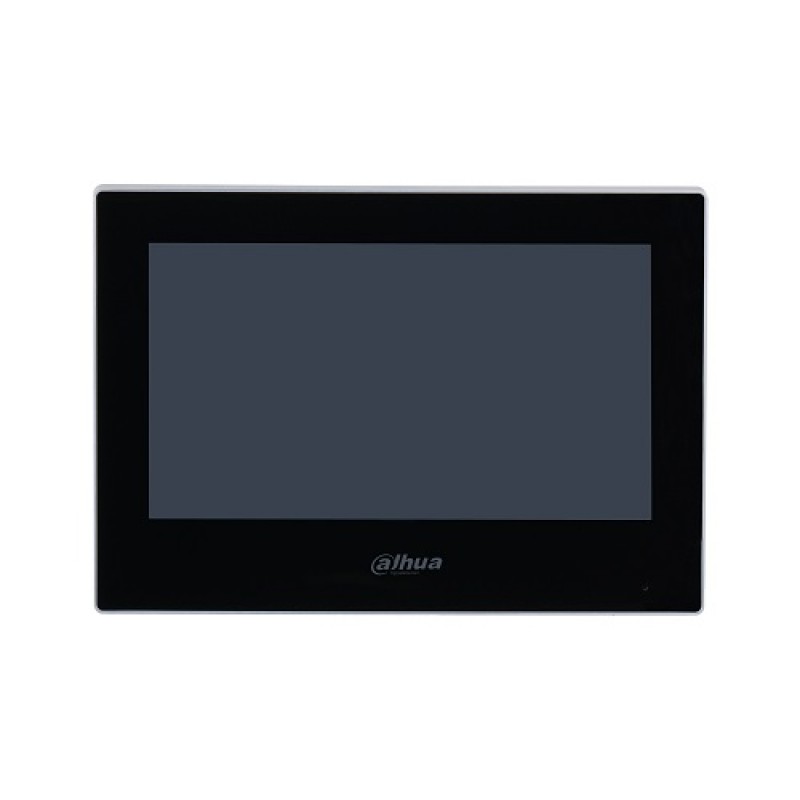 IP domofono monitorius 7 colių, PoE, veikia tik SIP protokolu, juodas VTH2621GP IP domofono monitorius 7 colių, PoE, veikia tik SIP protokolu, juodas VTH2621GP