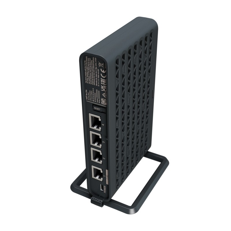 MIKROTIK WiFi 7 802.11be 2.5 Gigabit Dual Band Triple Chain Router & Access Point hAP be lite