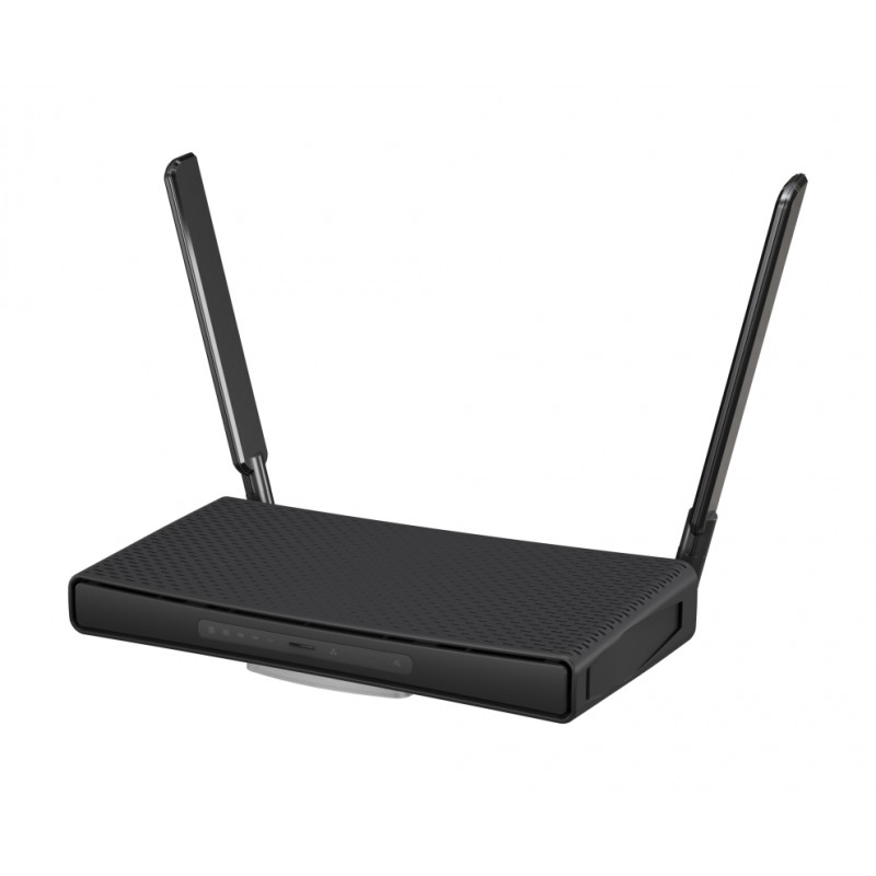 MIKROTIK Wi-Fi 6 AX1800 dual-band router with 2.5Gigabit Ethernet port and external high gain antenna, hAP ax3 MIKROTIK Wi-Fi 6 AX1800 dual-band router with 2.5Gigabit Ethernet port and external high gain antenna, hAP ax3