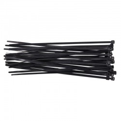 EXTRALINK Cable Tie, 5*250mm, Black, 100 pcs
