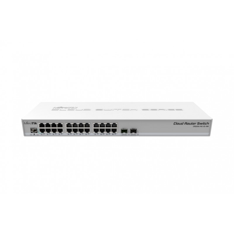 MIKROTIK Cloud Router Switch CRS326-24G-2S+RM MIKROTIK Cloud Router Switch CRS326-24G-2S+RM