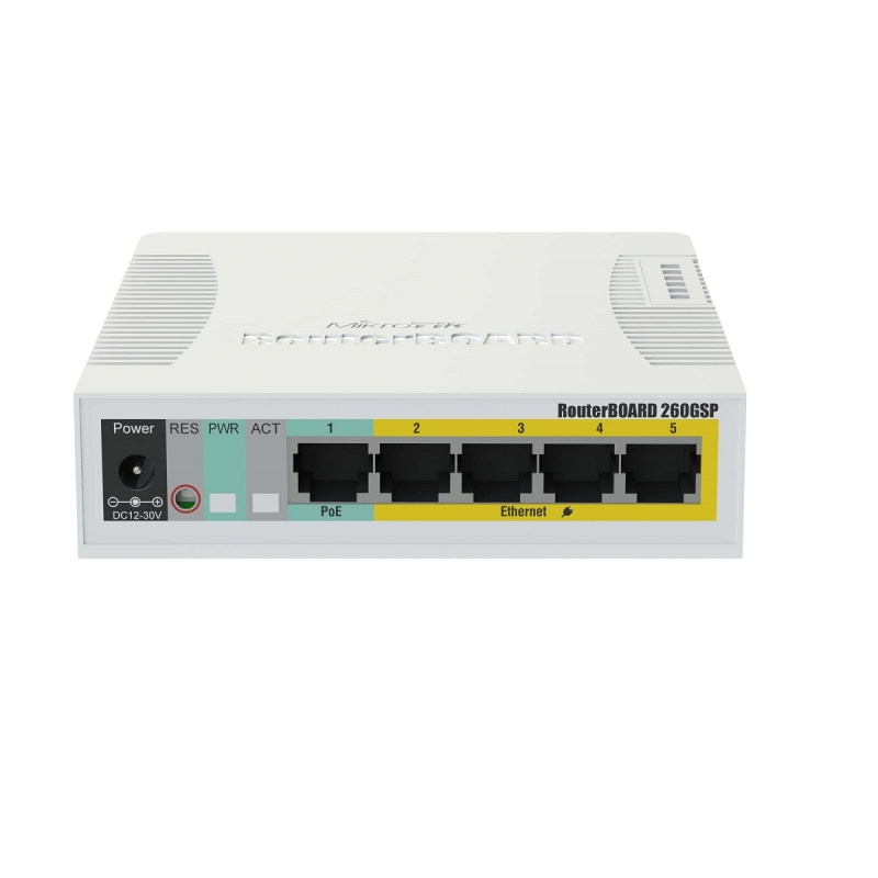 MIKROTIK Cloud Smart Switch (CSS106-1G-4P-1S) MIKROTIK Cloud Smart Switch (CSS106-1G-4P-1S)