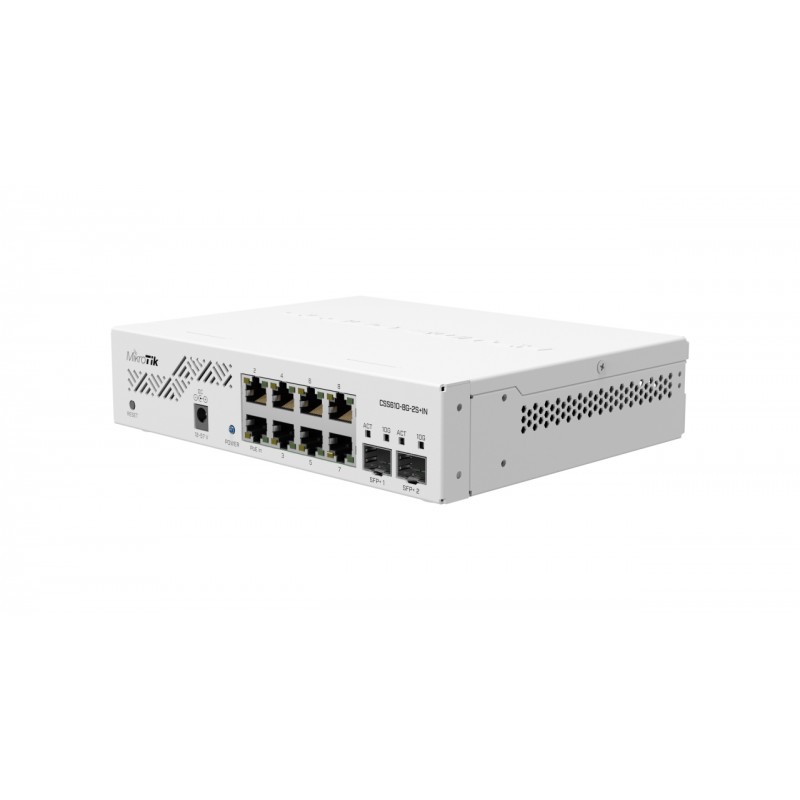 MIKROTIK Cloud Smart Switch, CSS610-8G-2S+IN MIKROTIK Cloud Smart Switch, CSS610-8G-2S+IN