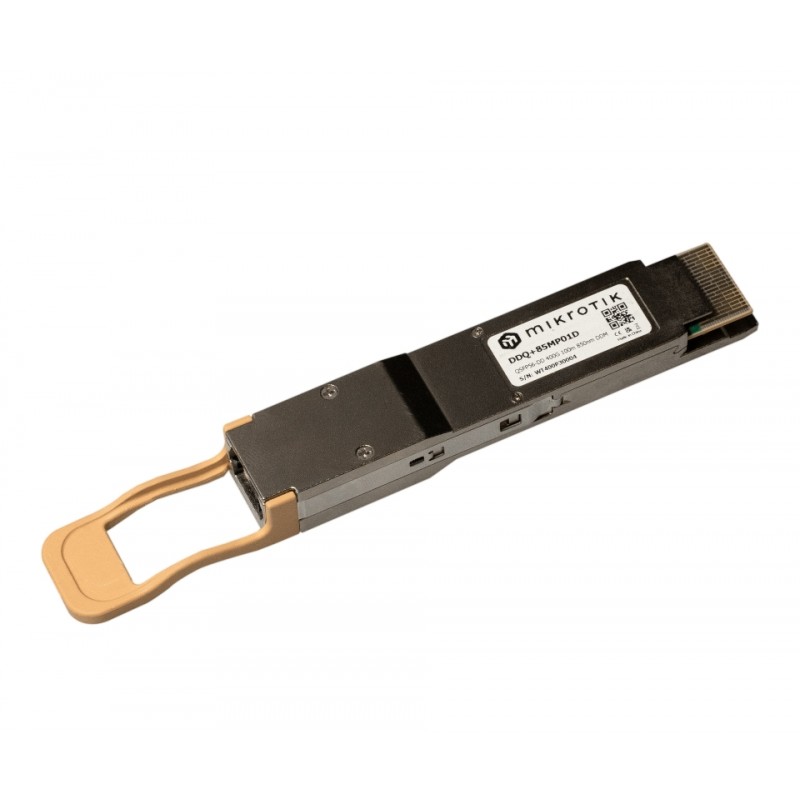 MIKROTIK 400 Gbps QSFP-DD optical module, up to 100 m