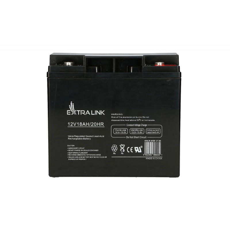 EXTRALINK AGM Battery 12V 18Ah