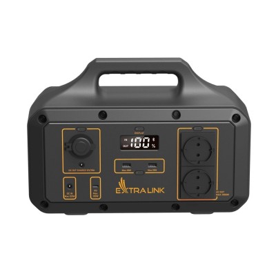 EXTRALINK 510.6Wh 800W Portable Power Station EPS-S500S