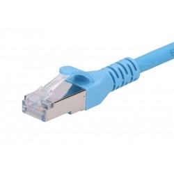 EXTRALINK LAN PATCHCORD CAT.6A S/FTP 1M 10G SHIELDED FOILEDTWISTED PAIR BARE COPPER