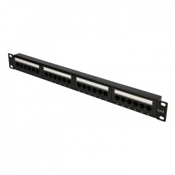 EXTRALINK 24 PORT CAT6 UTP PATCH PANEL V2