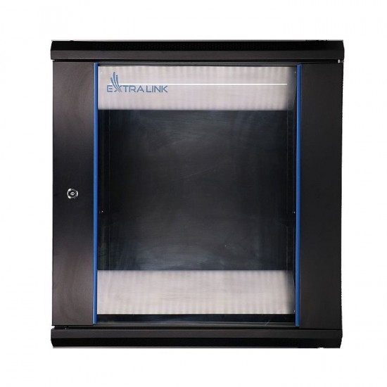EXTRALINK 12U 600X450 WALL-MOUNTED RACKMOUNT CABINET BLACK EXTRALINK 12U 600X450 WALL-MOUNTED RACKMOUNT CABINET BLACK
