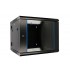EXTRALINK 9U 600X600 AZH WALL-MOUNTED RACKMOUNT CABINET SWINGTYPE BLACK