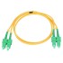 EXTRALINK PATCHCORD SC/APC-SC/APC SM G.657A1 DUPLEX 3.0MM 0.5M