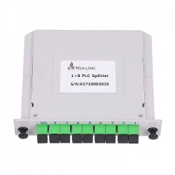 EXTRALINK 1:8 PLC SPLITTER SC/APC SLOT TYPE