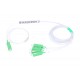 EXTRALINK 1:4 PLC Splitter SC/APC 900UM 1M Steel Box EXTRALINK 1:4 PLC Splitter SC/APC 900UM 1M Steel Box