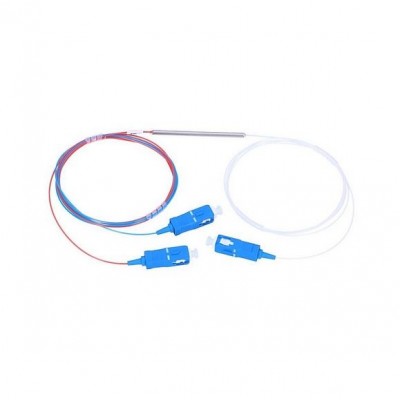 EXTRALINK 1:2 FBT Splitter 25:75 SC/UPC 900UM 1M Steel Tube
